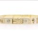 handgemaakte aparte en bijzondere armband uit goud en diamanten
