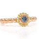 LLR-10301-Ring-gemaakt-van-geel–en-roodgoud-met-een-blauwe-diamant-overview