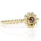 _LLR-10303-Gouden-bolletjes-ring-met-roosgelsepen-bruine-diamant-overview