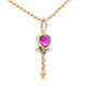 HS-3397-Gouden-hanger-met-hartvormige-robijn-met-daaronder-een-zacht-roze-diamant-overview
